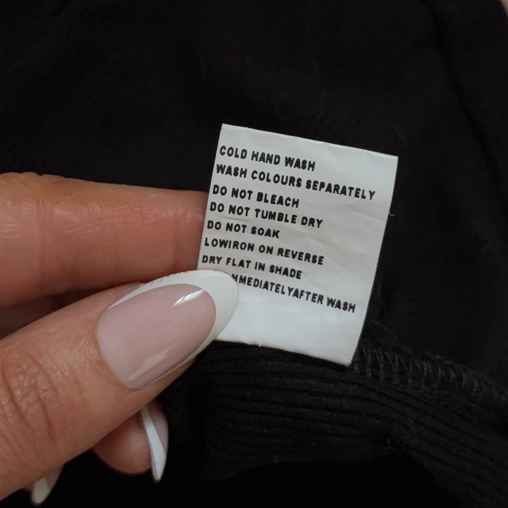 Princess Polly Black Button-Up Women's Top “True Love Top” size 6 - Picture 11 of 11